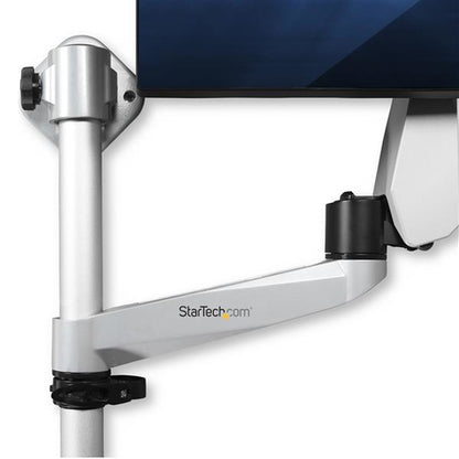 WALL MOUNT WORKSTATION STANDING DESK ARTICULATING MONITOR ARM