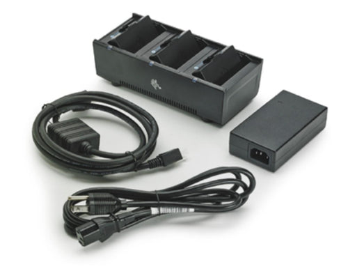 3SLOT BATTERY CHARGER ZQ300 SERIES INCL POWER SUPPLY  US POWER (SAC-MPM-3BCHGUS1-01)