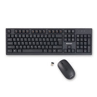 WIRELESS KEYBOARD AND MOUSE 2.4GHZ-AMBIDEXTROUS-PLUG AND FORGET