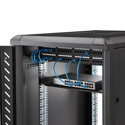 1U SERVER RACK SHELF UNIVERSAL CANTILEVER RACK MOUNT TRAY