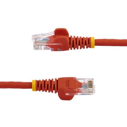 10FT RED CAT5E CABLE SNAGLESS ETHERNET CABLE GIGABIT LAN RJ45