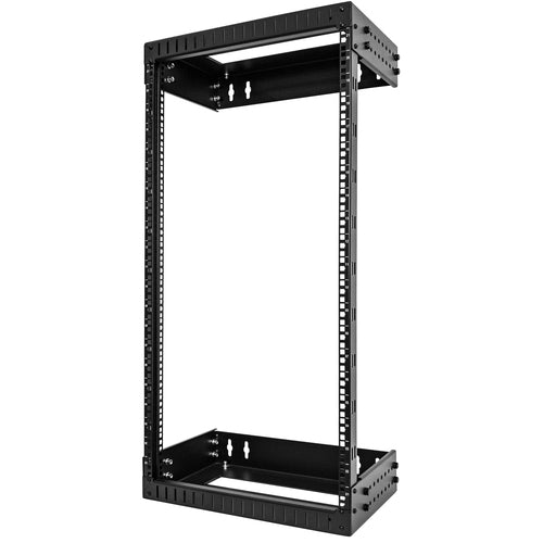 21U WALL MOUNT OPEN FRAME RACK NETWORK EQUIPMENT PATCH PANEL RACK