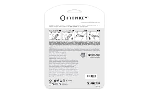16GB IRONKEY KEYPAD 200 FIPS 140-3 LVL 3 PEND AES-256 ENCRYPT
