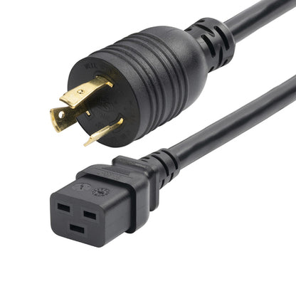 6FT HEAVY DUTY POWER CORD NEMA L6-20P TO C19 20A 250V