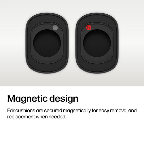 HP POLY FOCUS 6 ON-EAR CUSHIONS (2 PIECES) WW (C56Y2AA#AC3)