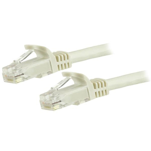 12FT WHITE CAT6 ETHERNET CABLE SNAGLESS RJ45 UTP PATCH CABLE CORD