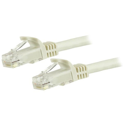 12FT WHITE CAT6 ETHERNET CABLE SNAGLESS RJ45 UTP PATCH CABLE CORD