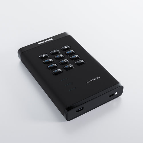 ISTORAGE DISKASHUR3 HDD-PIN-BLK 2TB HARDWARE ENCRYPTED HDD