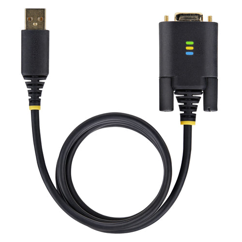 3FT USB TO SERIAL CABLE -  USB TO DB9 RS232 ADAPTER