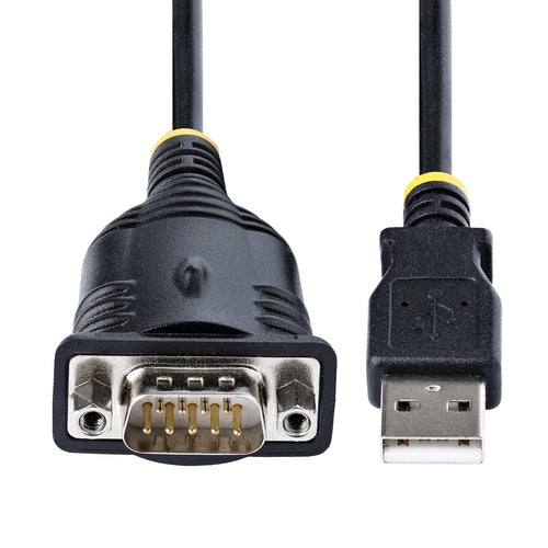 3FT USB TO SERIAL CABLE ADAPTER USB TO RS232 DB9 CONVERTER CABLE