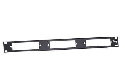 PATCH PANEL- BLANK FIBER- 3-PANEL- 1RMS
