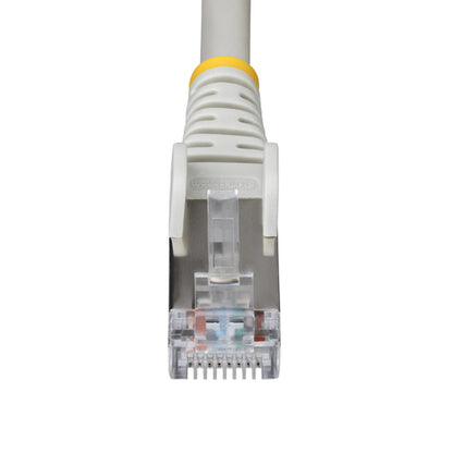 CAT6A ETHERNET CABLE - GRAY 10GBE S/FTP LSZH 100W POE