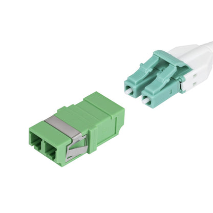 LC FIBER COUPLER 10 PACK LC/APC OS2 SINGLE MODE SC FOOTPRINT