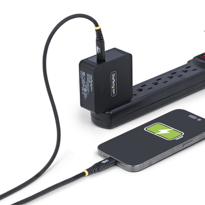USB-C CABLE USB-IF CERTIFIED 240W PD/SILICONE JACKET/RUGGED (S2CEPR6F-USB-CABLE)