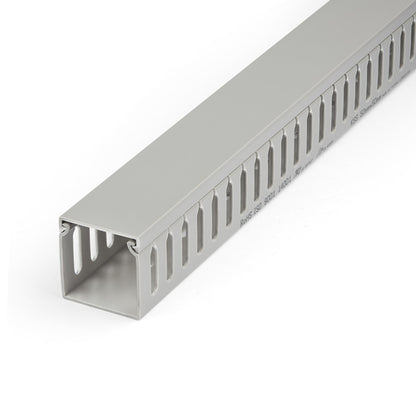 SLOTTED CABLE RACEWAY W/ COVER OPEN SLOT CABLE MANAGEMENT DUCT