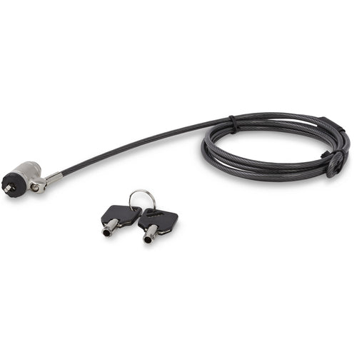6FT LAPTOP CABLE LOCK STEEL KEYED SECURITY CABLE LOCK K SLOT