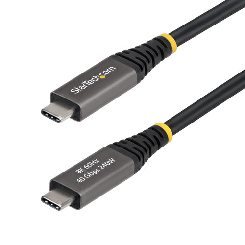 6FT ACTIVE USB4 CABLE BLACK USB-C CABLE/8K60/DP2.1/240W/40GBPS