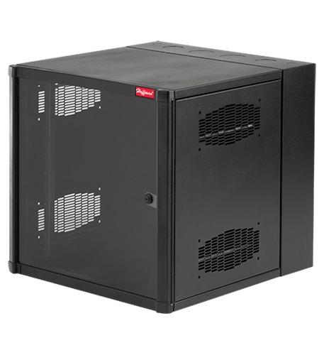 WALL MOUNT CABINET DOUBLE HINGE 19U