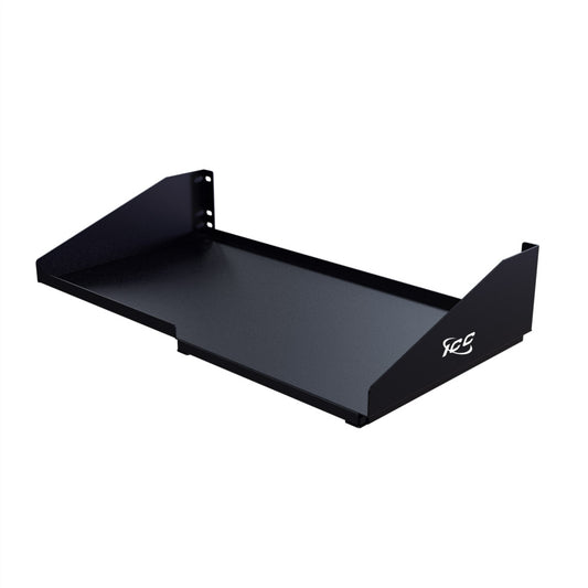 KEYBOARD SHELF WITH SLIDING MOUSE TRAY