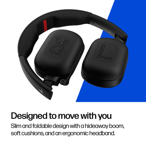 HP POLY FOCUS 625 HEADSET + WIRELESS CHARGE STAND WW (C56XXAA#AC3)