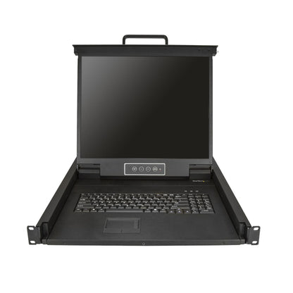 VGA RACKMOUNT KVM CONSOLE INTEGRATED LCD MONITOR KVM SWITCH