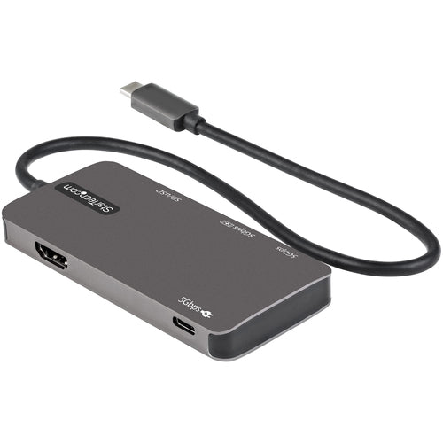 USB C MULTIPORT ADAPTER 60W PD 4K HDMI USB HUB MINI TRAVEL DOCK (DKT30CHSDPD)