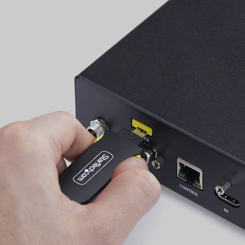 USB-A PORT BLOCKER KEY 4X LATCHING USB-A DUST COVER PLUGS