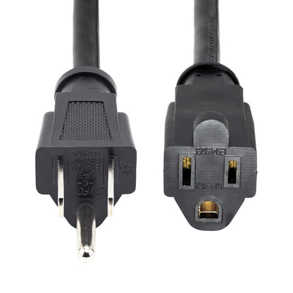 10FT POWER EXTENSION CORD NEMA 5-15R TO 5-15P COMPUTER POWER CORD
