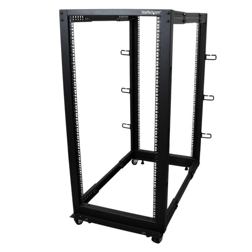 25U OPEN FRAME SERVER RACK 4 POST NETWORK EQUIPMENT RACK