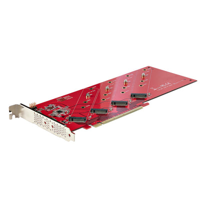 QUAD M.2 PCIE ADAPTER CARD MKEY AHCI NVME M2 SSD PCIE 4.0