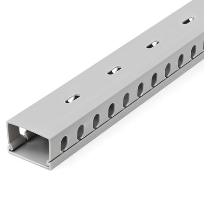 SLOTTED CABLE RACEWAY W/ COVER OPEN SLOT CABLE MANAGEMENT DUCT