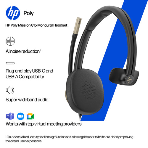 HP POLY MISSION 815 USB HS NO LOCALIZATION