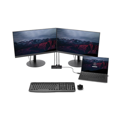 USB 3.0 MINI DOCK DUAL MONITOR DOCKING STATION