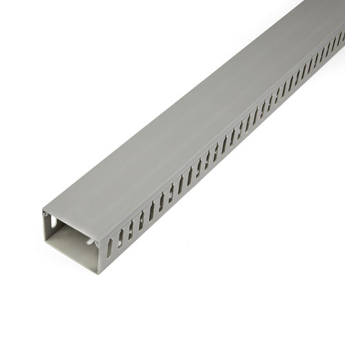 SLOTTED CABLE RACEWAY W/ COVER OPEN SLOT CABLE MANAGEMENT DUCT