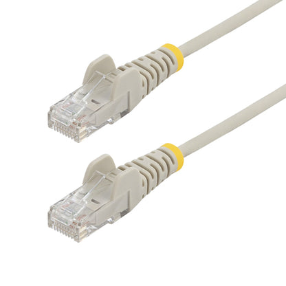 SLIM CAT6 CABLE GRAY LSZH SLIM SNAGLESS RJ45 UTP PATCH CABLE