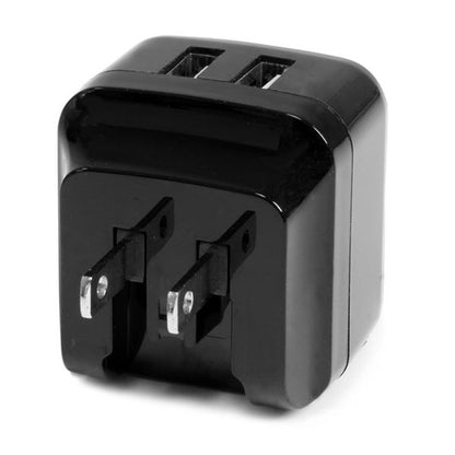 2 PORT USB TRAVEL WALL CHARGER UNIVERSAL TRAVEL DUAL USB ADAPTER