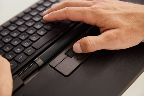 RM PRO WRLS REG WRIST REST VEGAN LEATHER WRLS REG WRIST REST