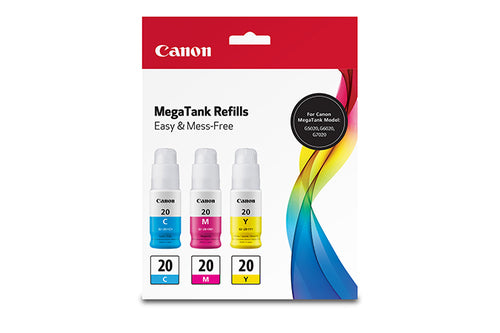 GI-20 CMY INK BOTTLE VALUE PACK