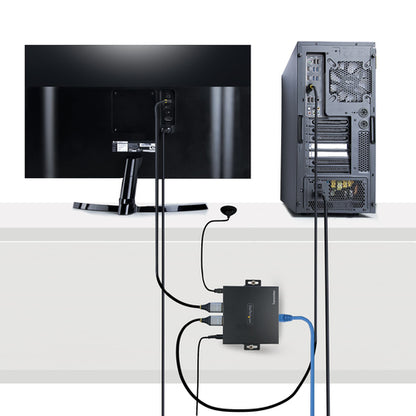 4K HDMI EXTENDER - 4K 60HZ HDMI OVER CAT6 CABLING