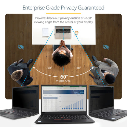 13.3IN LAPTOP PRIVACY SCREEN - ANTI-GLARE BLUE LIGHT FILTER