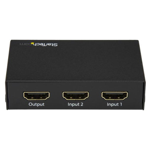 2 PORT HDMI SWITCH VIDEO BOX 4K UHD HDCP VIDEO SIGNAL SWITCH