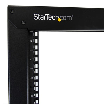 2 POST OPEN FRAME SERVER RACK NETWORK EQUIPMENT AV MEDIA RACK
