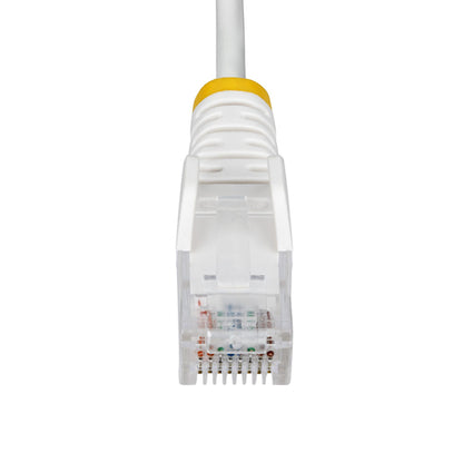 SLIM CAT6 CABLE WHITE LSZH SLIM SNAGLESS RJ45 UTP PATCH CABLE