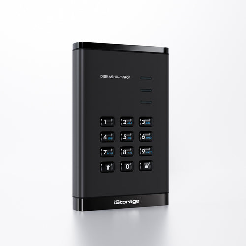 ISTORAGE DISKASHUR PRO3 HDD 1TB FIPS140-3 PENDING ENCRYPTED