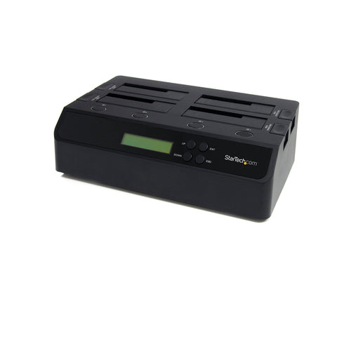 4BAY HARD DRIVE DUPLICATOR DOCK HDD SSD CLONER WIPER DISK ERASER