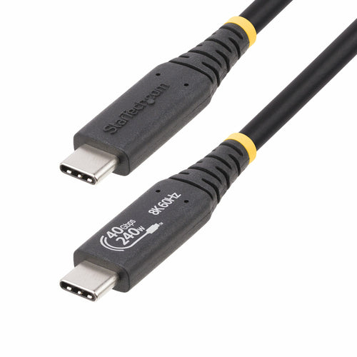 3FT USB4 CABLE USB-IF CERTIFIED 8K60/240W PD 3.1/40GBPS USB TYPE-C