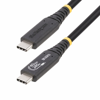 3FT USB4 CABLE USB-IF CERTIFIED 8K60/240W PD 3.1/40GBPS USB TYPE-C