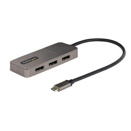 USB-C TO TRIPLE DP MST HUB DISPLAYPORT 1.4 4K 60HZ 1FT CABLE (MST14CD123DP)