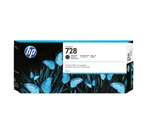 728 300ML MATTE BLACK INK CARTRIDGE