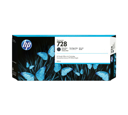 728 300ML MATTE BLACK INK CARTRIDGE